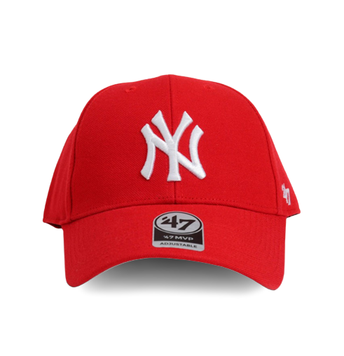 Кепка MVP 47 Brand Yankees/Yankees One Size Grey/Red (B-MVP17WBV-RD) - фото 2