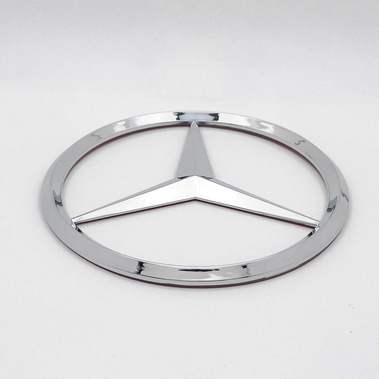 Эмблема Mercedes 104х104 мм Хром (A211 758 00 58 OLD E W211)