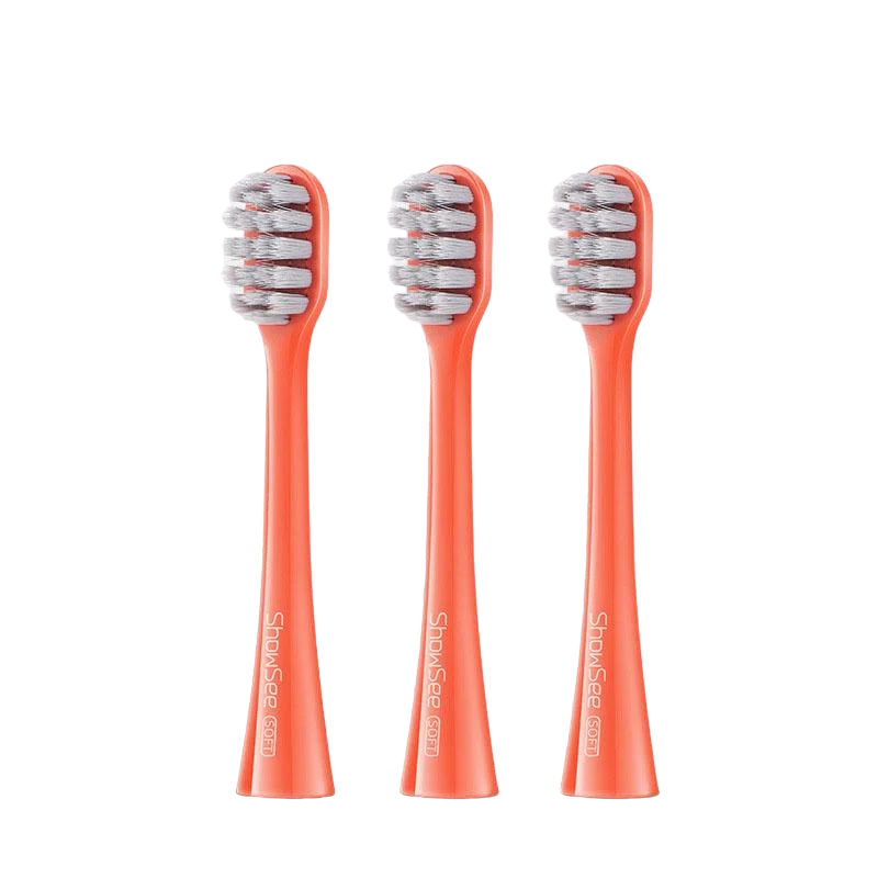Насадка для электрической зубной щетки Xiaomi ShowSee Electric Toothbrush D2 3 шт. Soft Оранжевый Насадка для электрической зубной щетки Xiaomi ShowSee Electric Toothbrush D2 3 шт. Soft Оранжевый