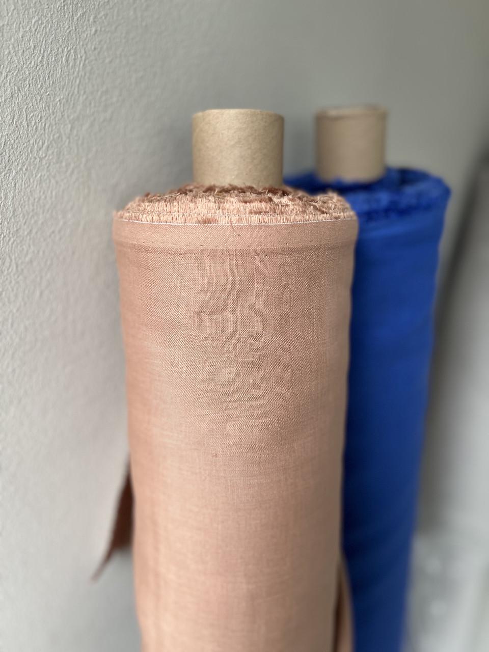 Ткань LINEN PLUS 100% лен 143 см 107 Карамель - фото 2 Ткань LINEN PLUS 100% лен 143 см 107 Карамель - фото 2