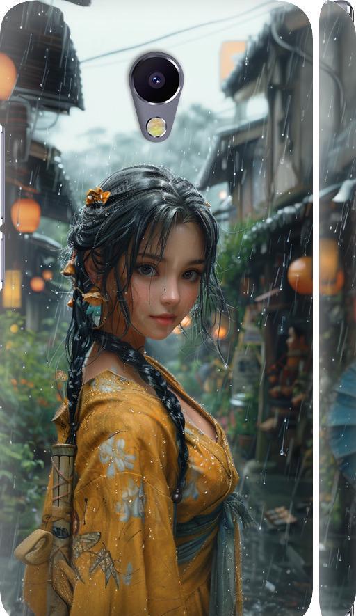 Чехол на Meizu M5 Note Anime-girl (6133m-447-42517)