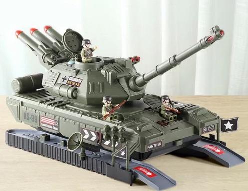 Іграшковий танк Panther KS-99 світло/звукові ефекти/техніка/піхота (VA-Panther KS-99) - фото 11