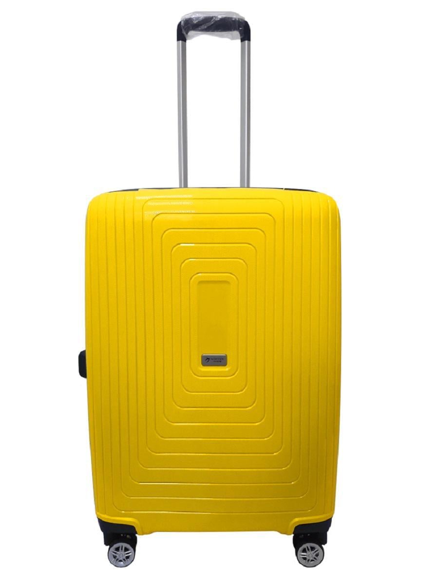 Чемодан пластиковый Airtex 241 средний Желтый (Ap00080)