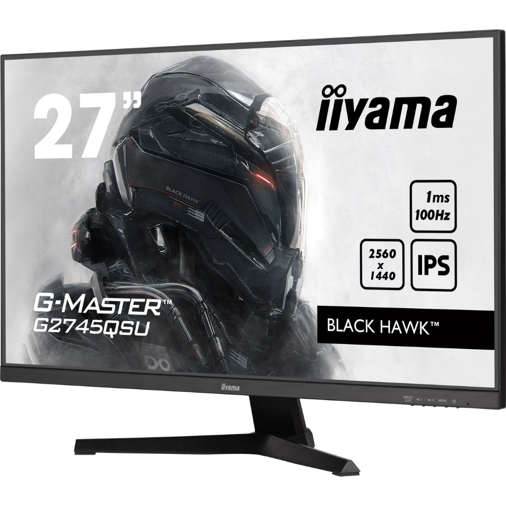 Монітор ігровий IPS Iiyama G2745QSU-B1 безрамковий екран 27" Чорний (fcd7ffaa) - фото 3