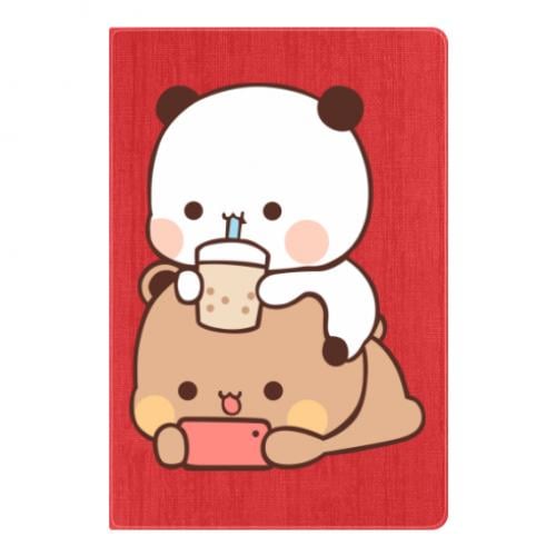 Блокнот Сhilling Bubu and Dudu А5 на резинке 112 листов в линию Красный (15760952-3-193866)