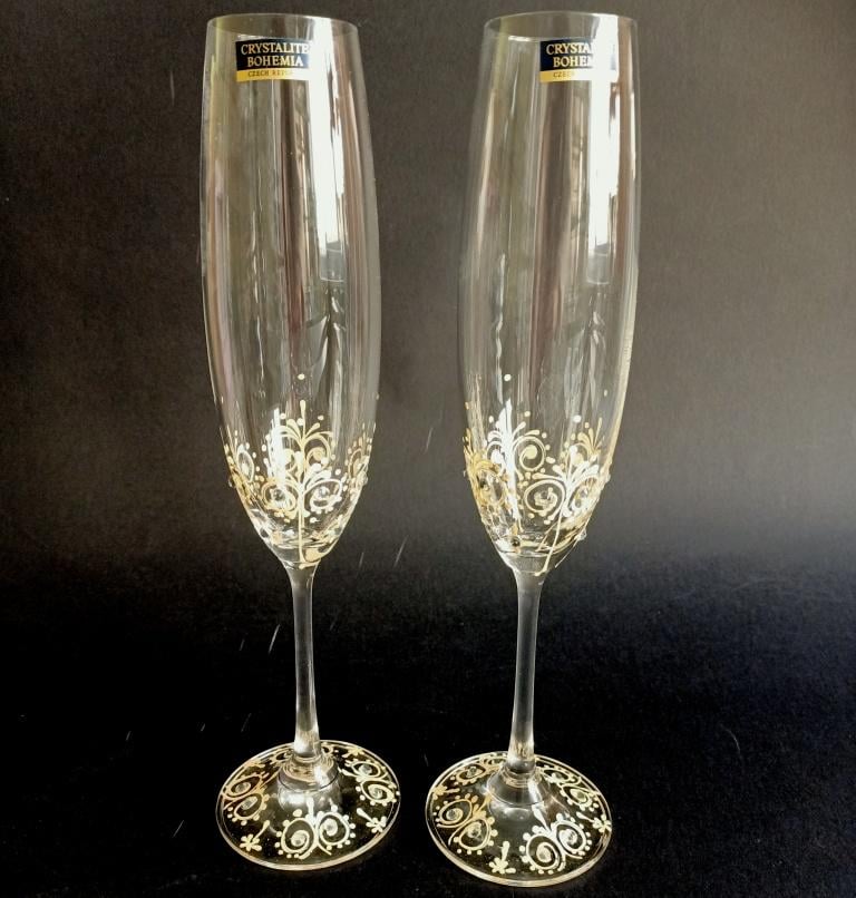 Келихи весільні Bohemia Sandy 190 мл 2 шт. (2684)