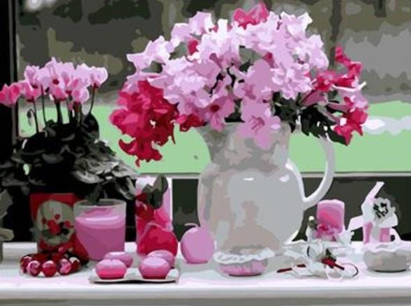 Картина по номерам Josef Otten Цветы Букет 40х50 см в термопакете (5105RA_O-mt) Картина по номерам Josef Otten Цветы Букет 40х50 см в термопакете (5105RA_O-mt)