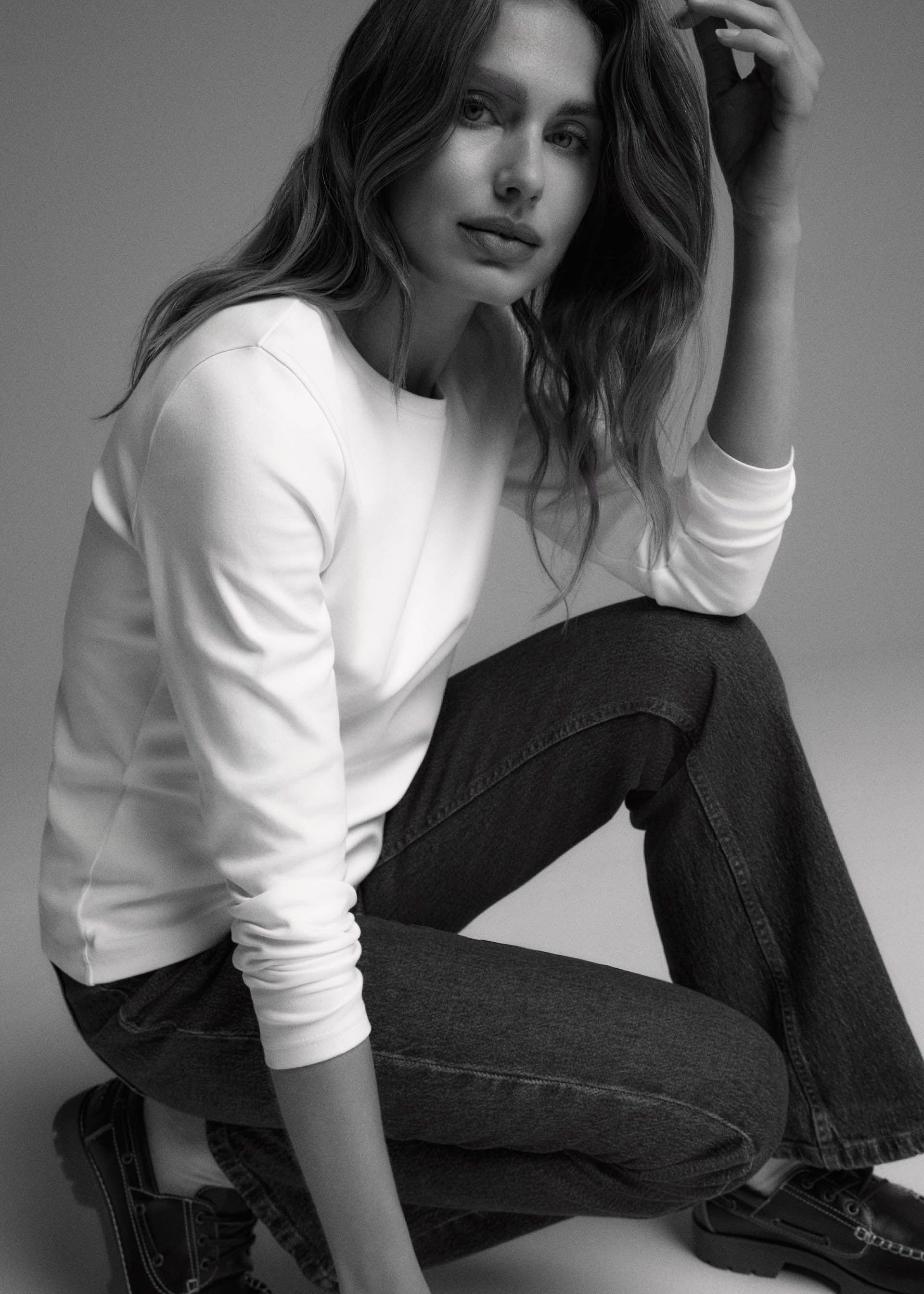 Лонгслив женский Diverse KOKON XS Белый (5905384176561) - фото 2 Лонгслив женский Diverse KOKON XS Белый (5905384176561) - фото 2