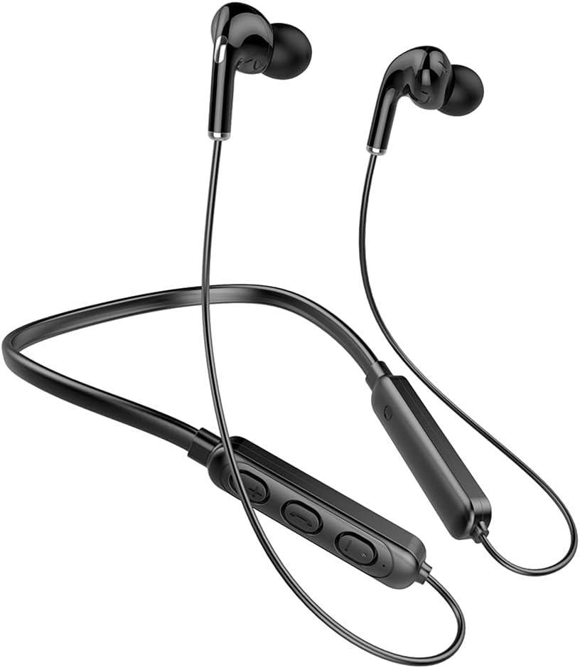 Наушники беспроводные Bluetooth с микрофоном с шумоподавлением и регулятором