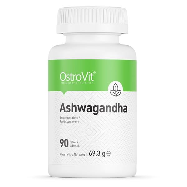 Натуральна добавка OstroVit Ashwagandha 90 таб. (7738)