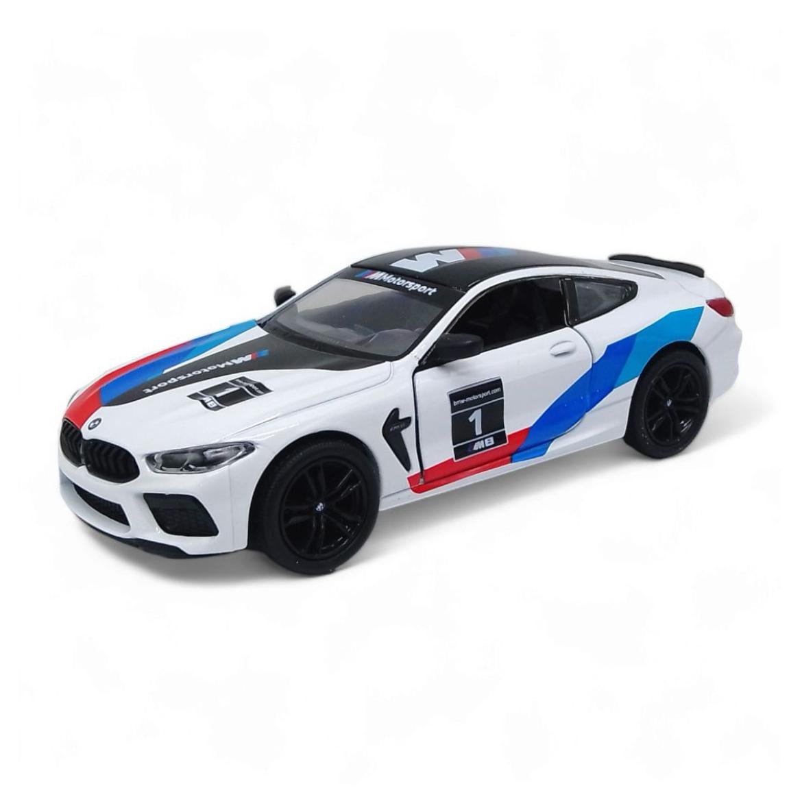 Машинка Kinsmart BMW M8 Competition Coupe 5 Белый (KT5425FW)