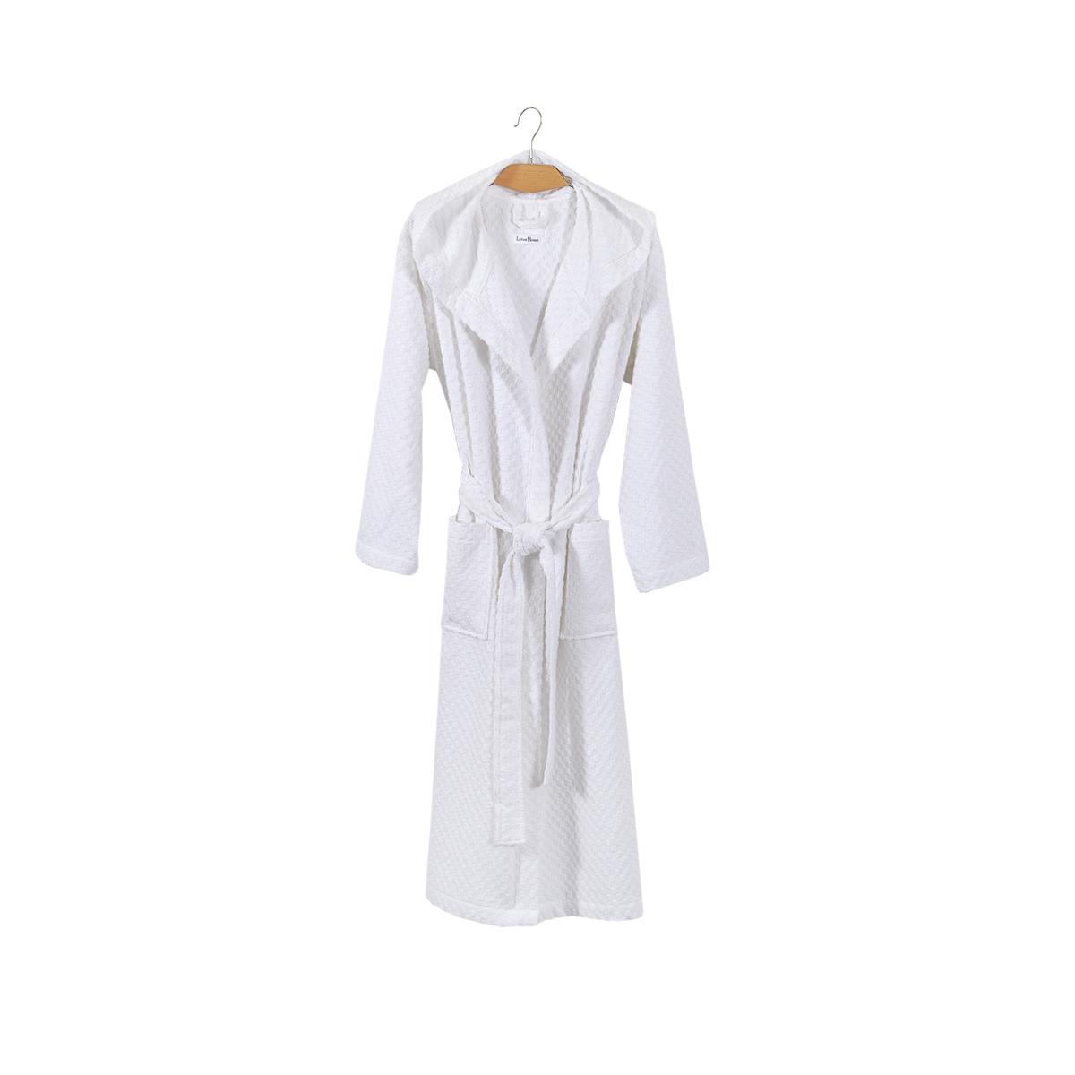 Халат Lotus Home Larna S/M Білий (svt-2000022345958) - фото 9 Халат Lotus Home Larna S/M Білий (svt-2000022345958) - фото 9