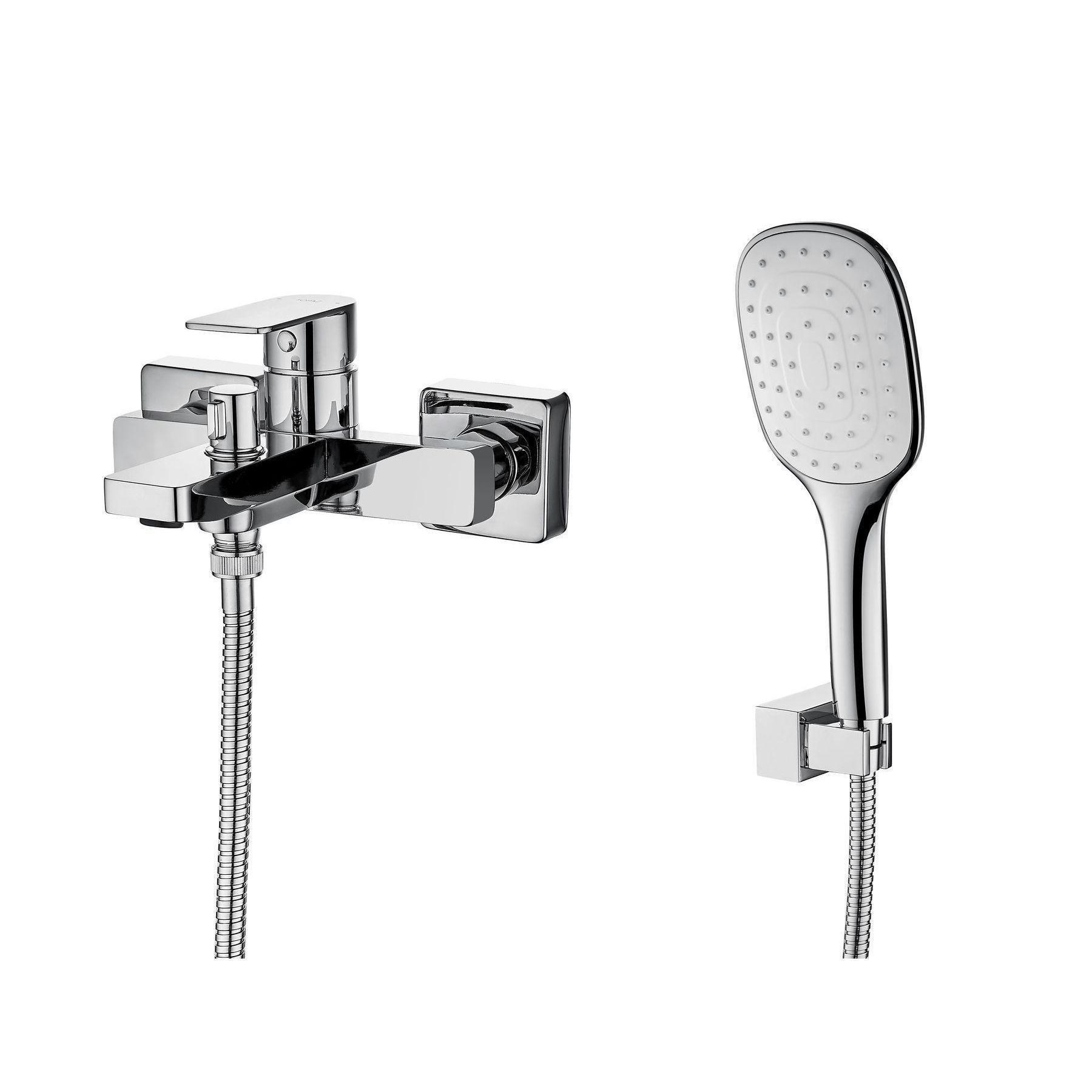 Смеситель для ванны TOPAZ SARDINIA с лейкой и держателем (16607)