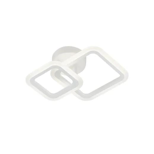 LED-люстра стельова акрилова Valeso 5106-1+1 36W Білий (28686040)