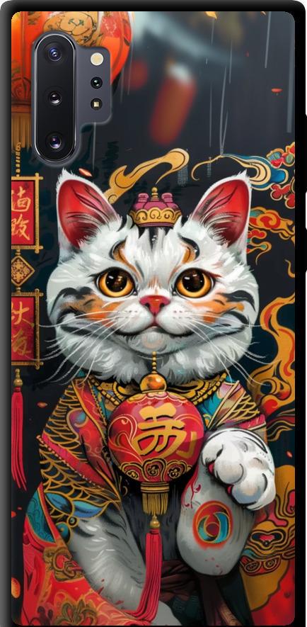 Чехол на Samsung Galaxy Note 10 Plus China Cat v2 (6135b-1756-42517)