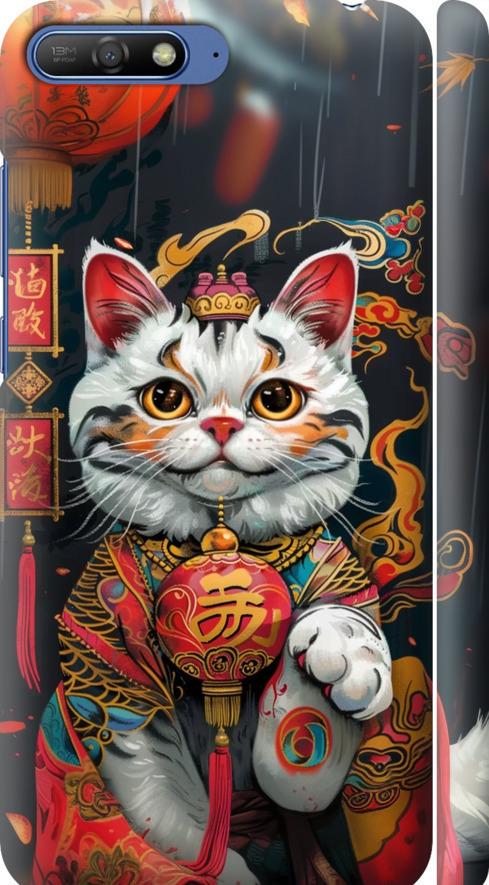 Чехол на Huawei Y6 2018 China Cat v2 (6135m-1637-42517)