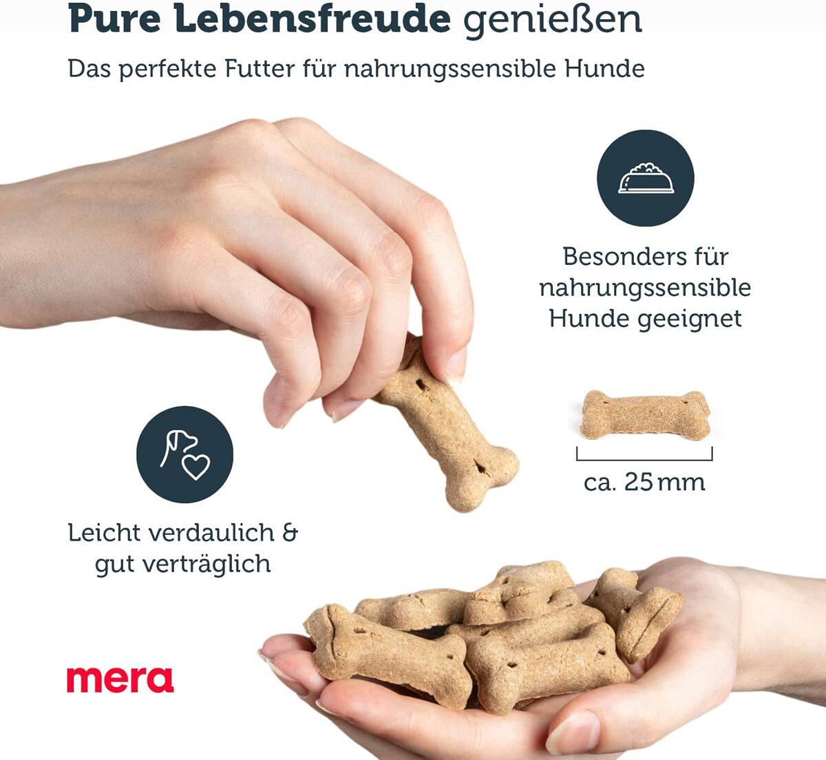 Лакомство для собак MERA pure sensitive snacks Insect Protein 600 г (059378 - 9318) - фото 2 Лакомство для собак MERA pure sensitive snacks Insect Protein 600 г (059378 - 9318) - фото 2