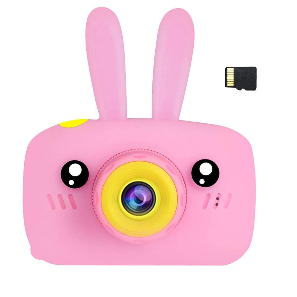Фотоаппарат детский Зайчик Х500 Smart Kids Camera Розовый - фото 5 Фотоаппарат детский Зайчик Х500 Smart Kids Camera Розовый - фото 5