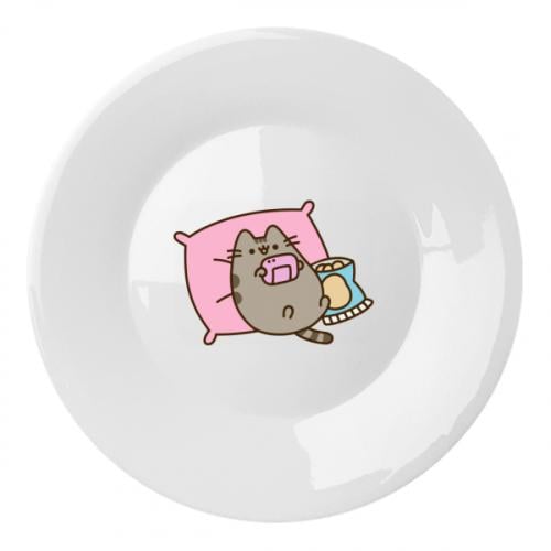 Тарелка Pusheen Chilling (18837783-1-186707) - фото 1 Тарелка Pusheen Chilling (18837783-1-186707) - фото 1