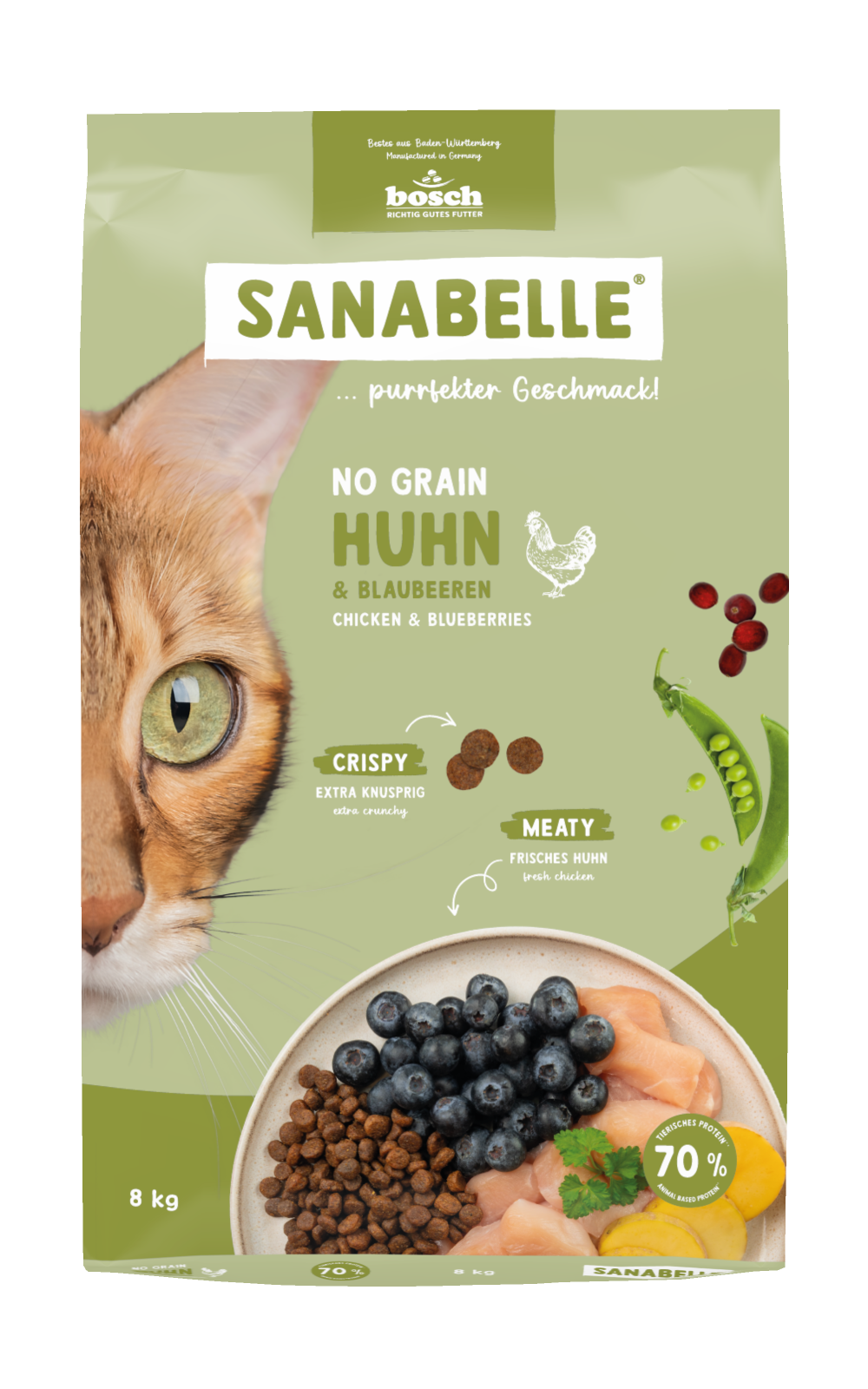 Сухой корм для котов Bosch Sanabelle No Grain 8 кг