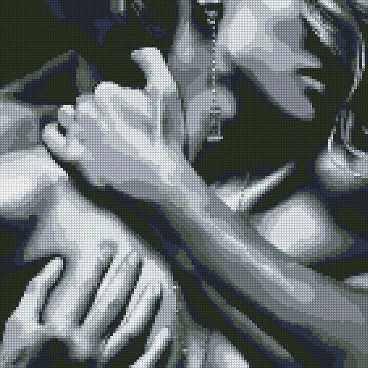 Мозаика алмазная В объятьях страсти 40x40 см (AMO7095)