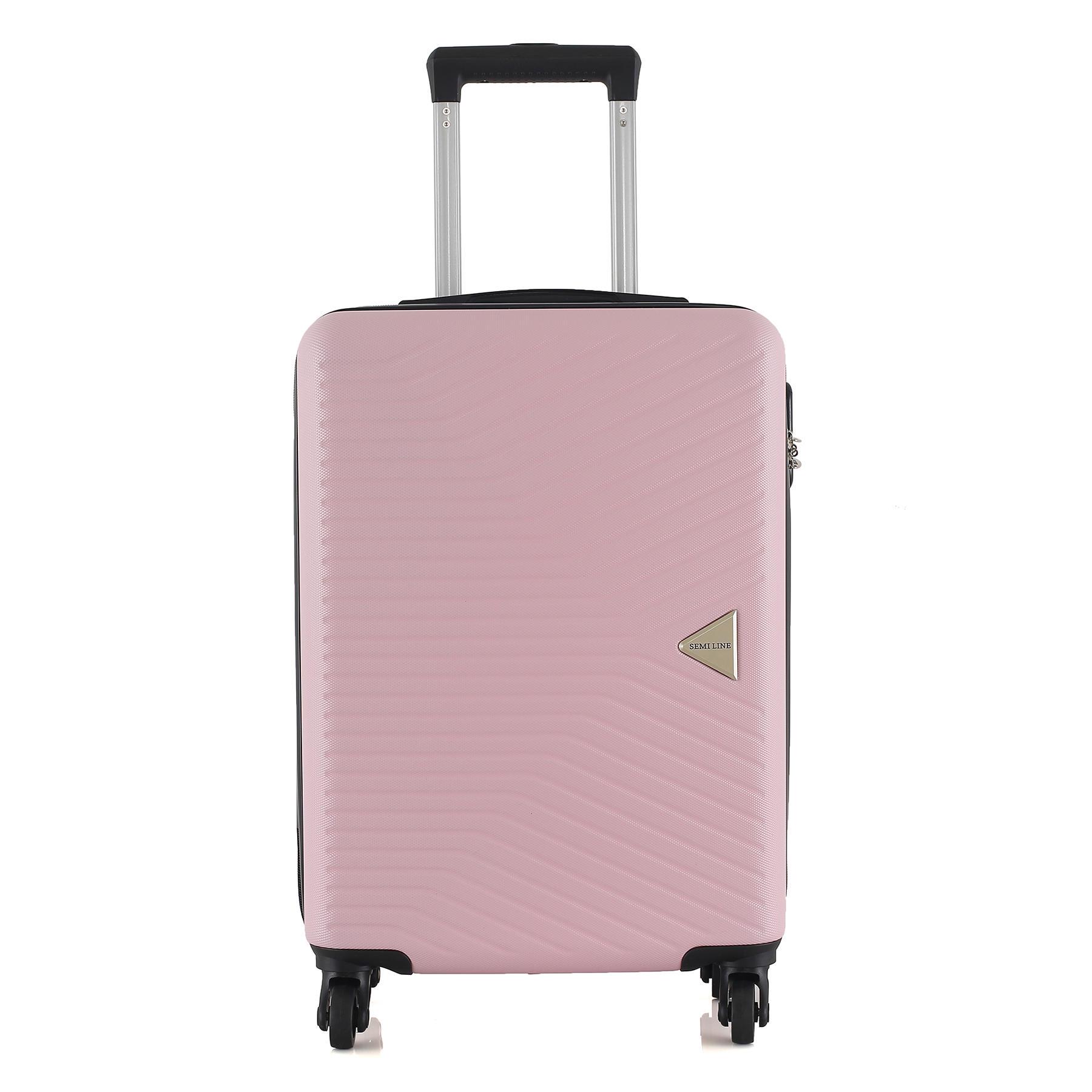 Валіза SEMI LINE 20" S Rose (T5694-1) - фото 2 Валіза SEMI LINE 20" S Rose (T5694-1) - фото 2