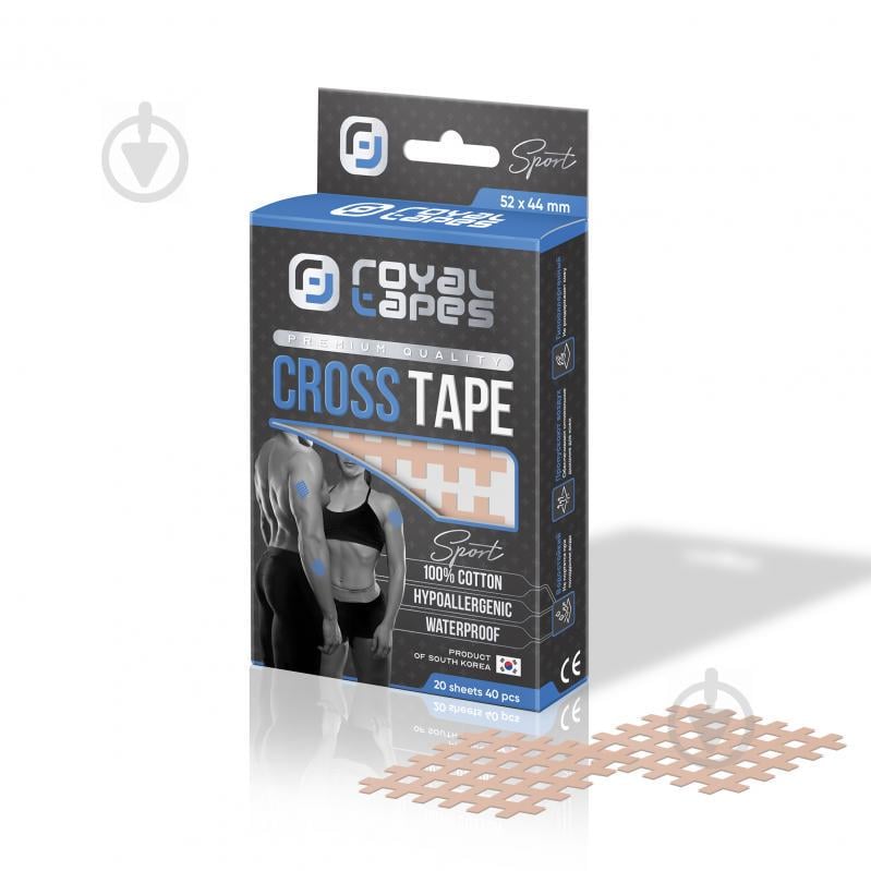 Кросс тейп Cross Tape Royal Tapes body care Бежевый