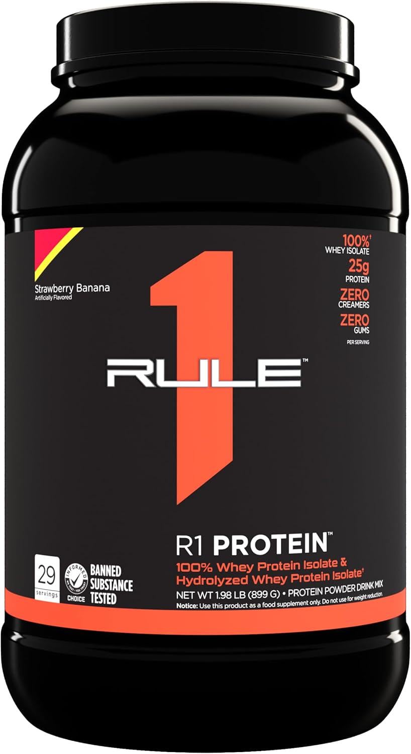 Протеин Rule One Protein Strawberry Banana 899 г