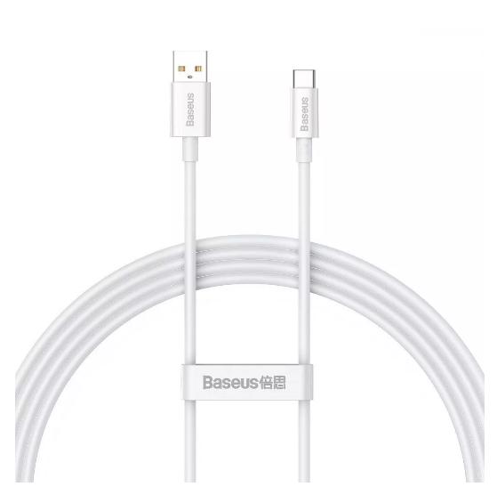 Кабель BASEUS Superior Series Fast Charging Data Type-C 100W 2 м White (P10320102214-03)