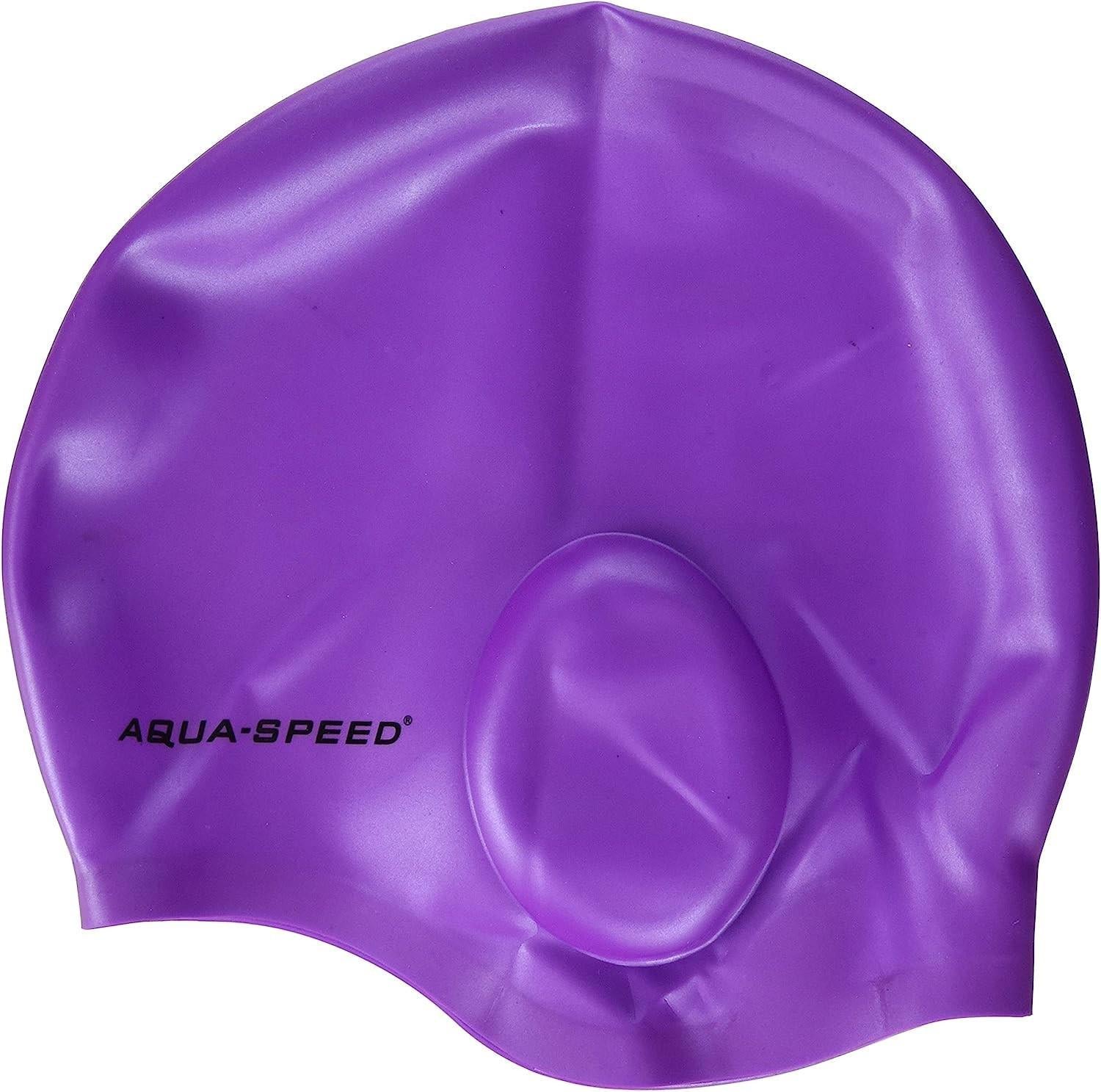 Шапка для плавания Aqua Speed EAR CAP 5874 Фиолетовый (128-09)