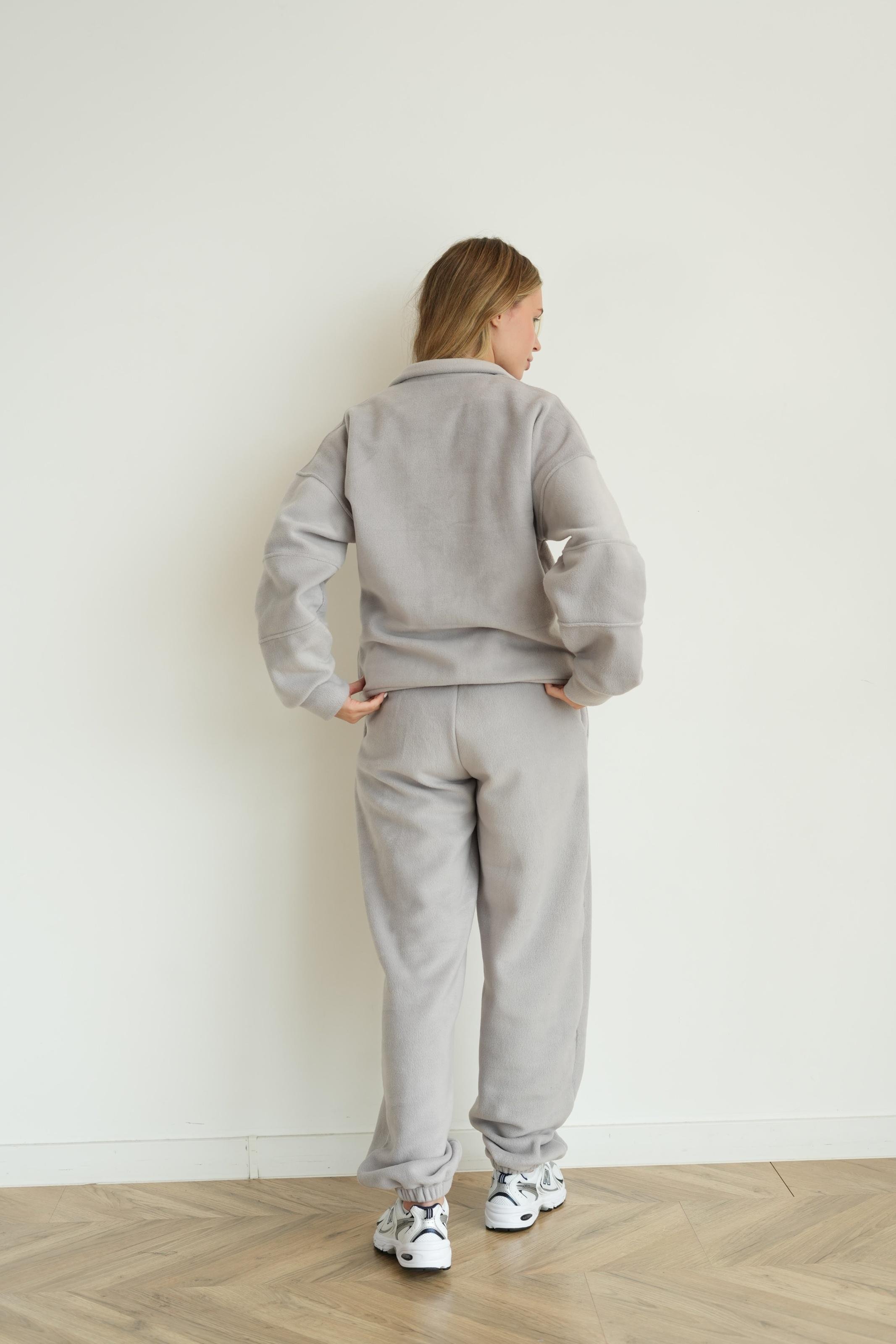 Костюм флісовий CASUAL 3XL Світло-сірий (10304XXXL) - фото 3 Костюм флісовий CASUAL 3XL Світло-сірий (10304XXXL) - фото 3