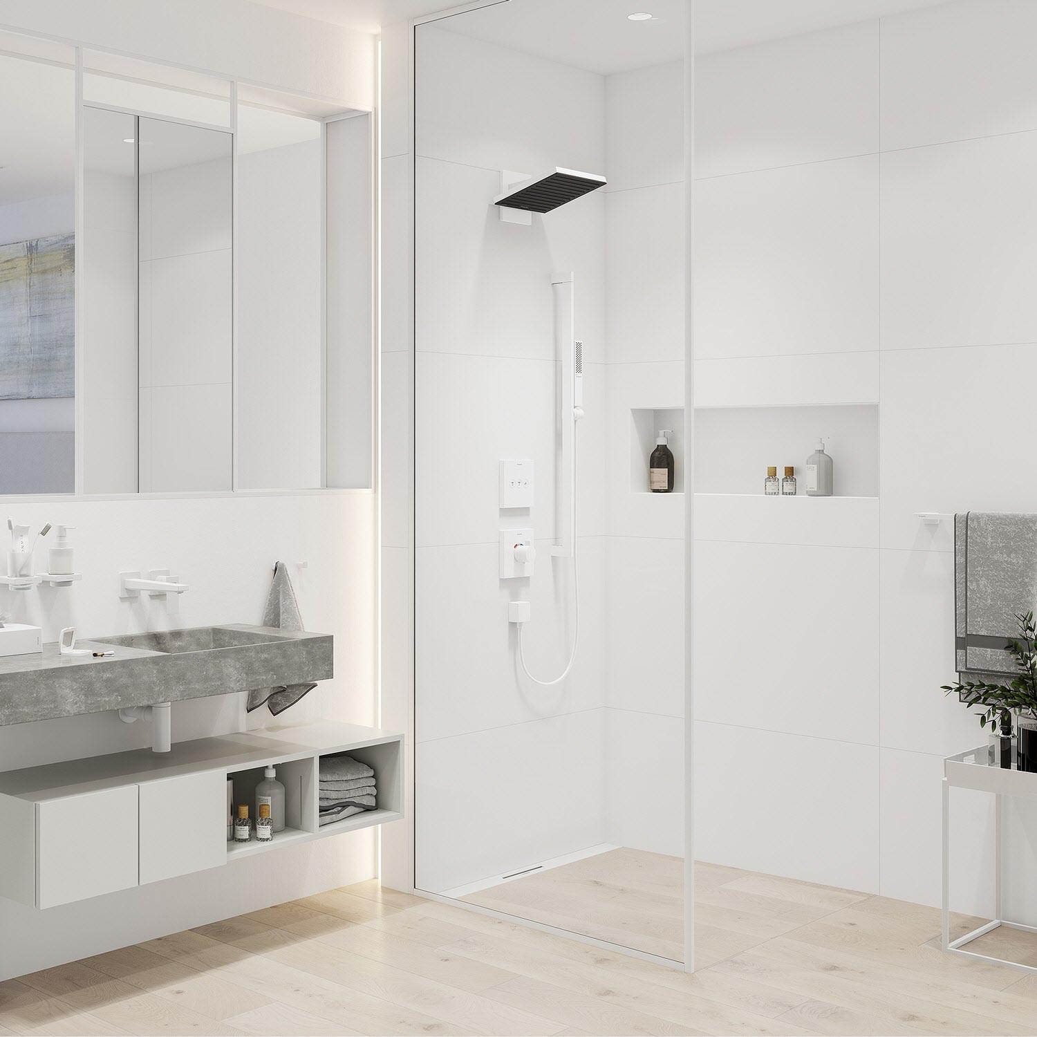 Душ верхній із кронштейном Hansgrohe Pulsify E 24350700 260 мм Білий (197543) - фото 3