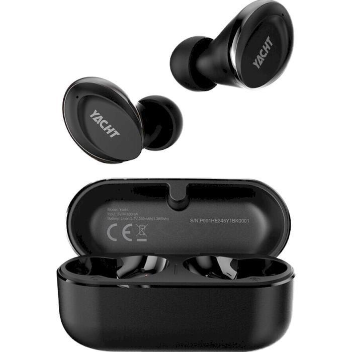 Навушники бездротові HiFuture Yacht 5h Bluetooth 5.2 IPX5 Black (yacht.black)