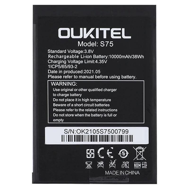 Аккумулятор для Oukitel WP6/S75 10000 mAh (2000996197270)