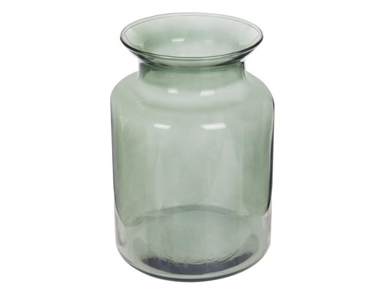 Ваза стеклянная Lefard Brenda h 20 см Серый (804-042)