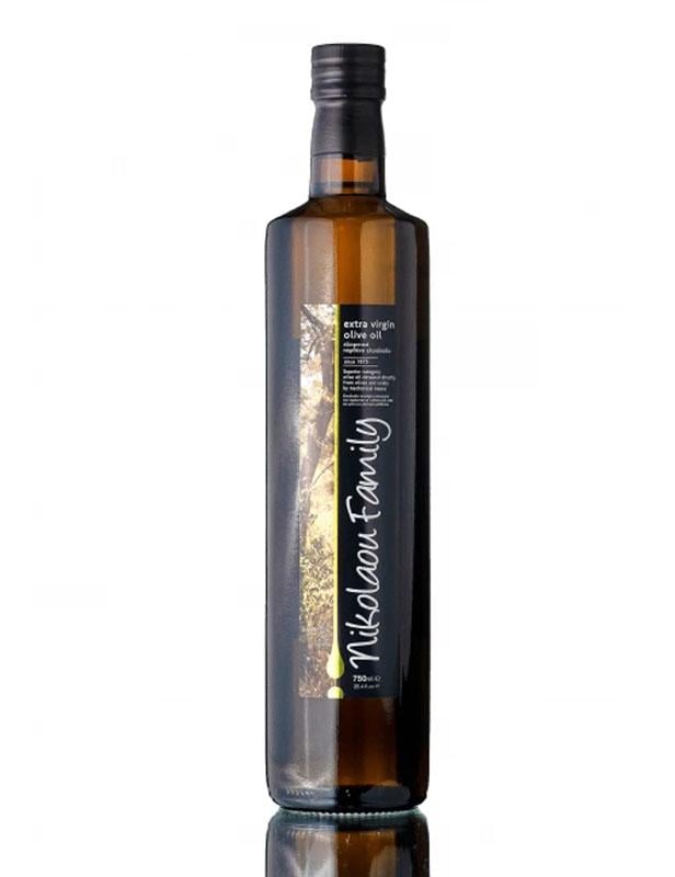Оливковое масло нефильтрованное Extra Virgin Nikolaou Family первый холодный отжим 750 мл (3777)