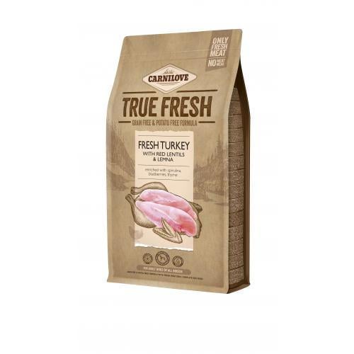 Корм сухой Carnilove True Fresh для взрослых собак всех пород с индейкой 1,4 кг
