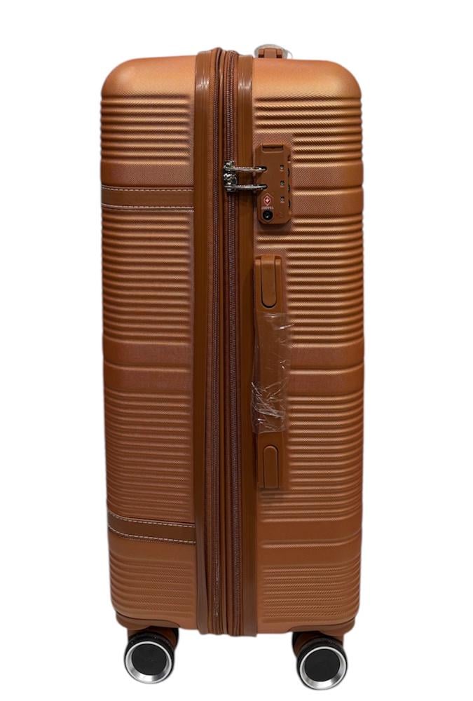 Валіза велика Worldline Airtex 629 ABS-пластик L Помаранчевий - фото 5