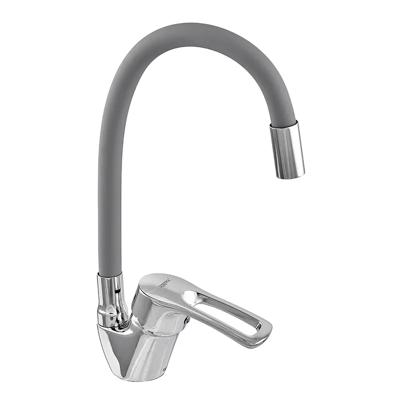 Смеситель для кухни Zerix YUB 181 ZX4653 Reflector Gray (2696539617)