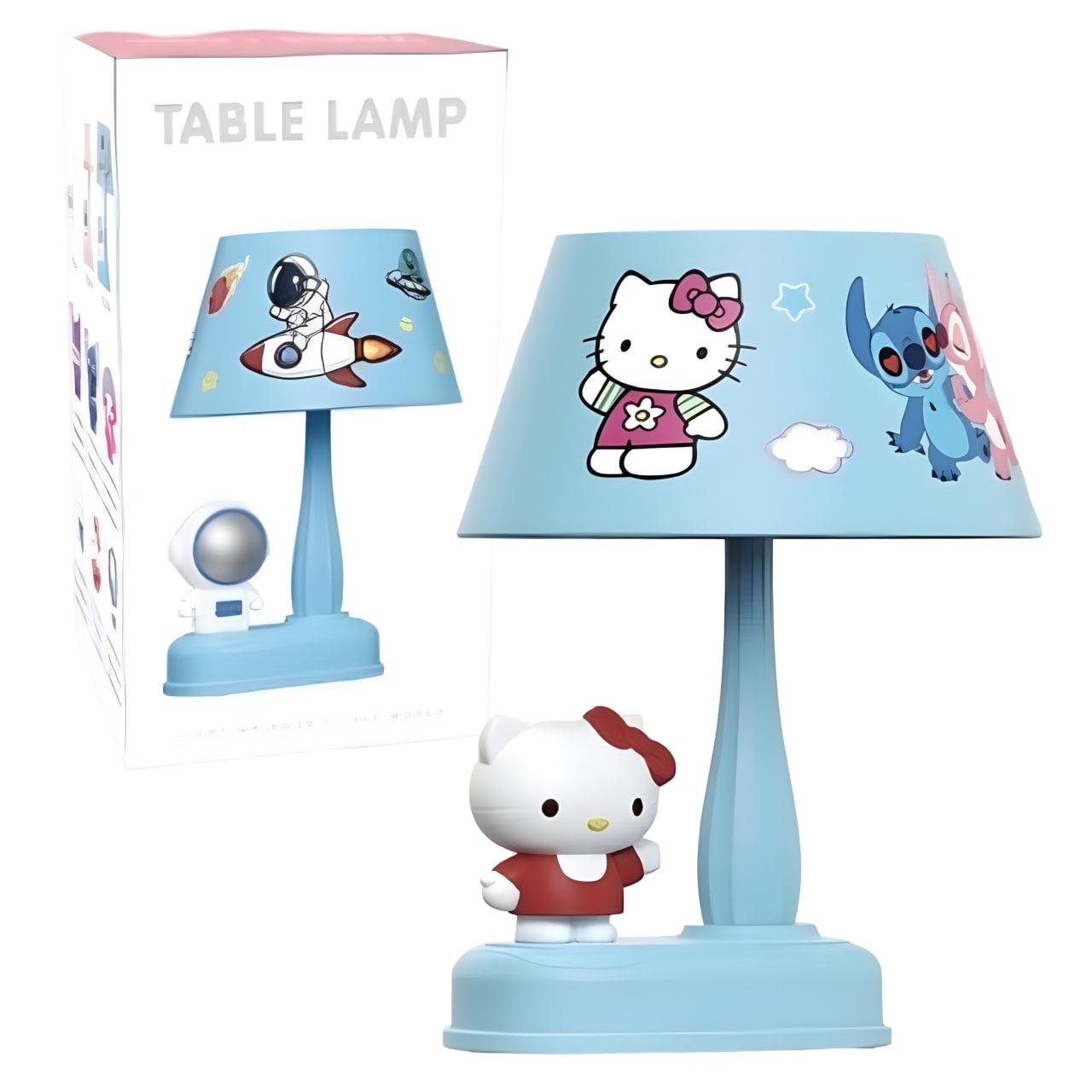 Настольная лампа Hello Kitty Голубой (343E) - фото 2 Настольная лампа Hello Kitty Голубой (343E) - фото 2