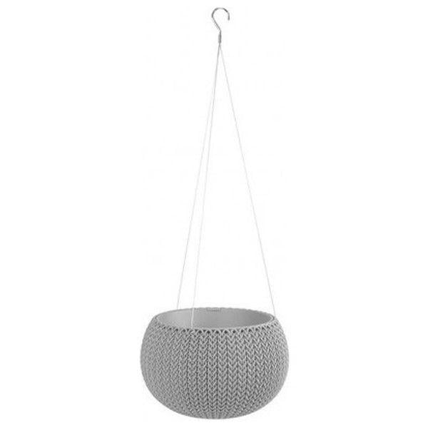 Вазон для рослин Keter Cozies S 3,2 л Сірий - фото 1 Вазон для рослин Keter Cozies S 3,2 л Сірий - фото 1