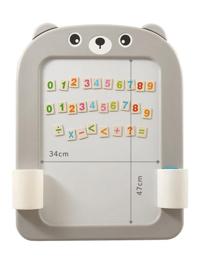 Мольберт детский Lumpurini Bruno с регулировкой высоты/магнитами/маркером и стаканчиками для канцелярии (baee93e8) - фото 9 Мольберт детский Lumpurini Bruno с регулировкой высоты/магнитами/маркером и стаканчиками для канцелярии (baee93e8) - фото 9