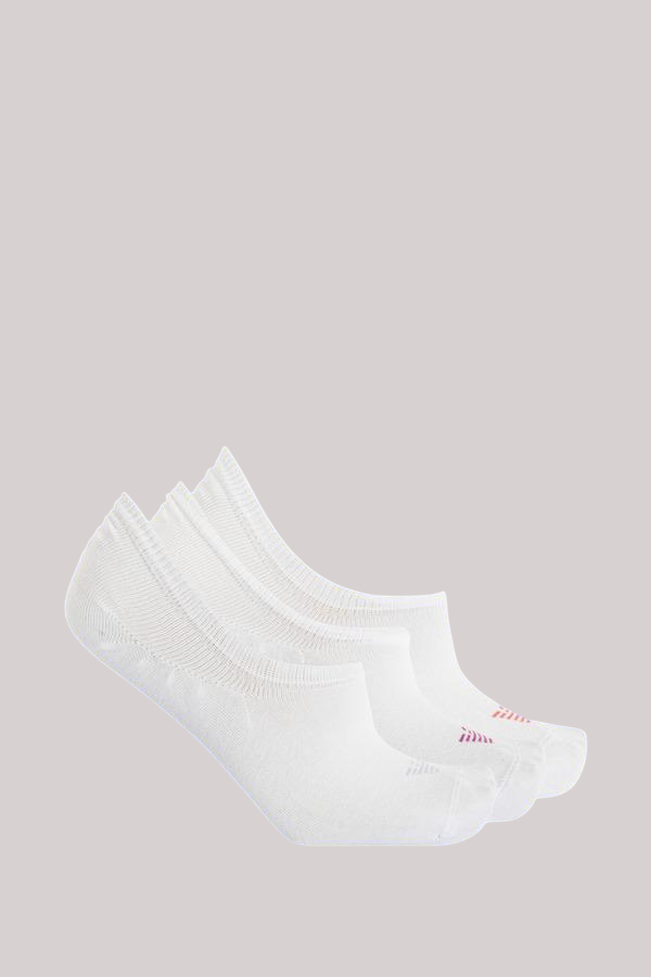 Носки женские Emporio Armani 3 пары S/M Белый (EM000582-white)