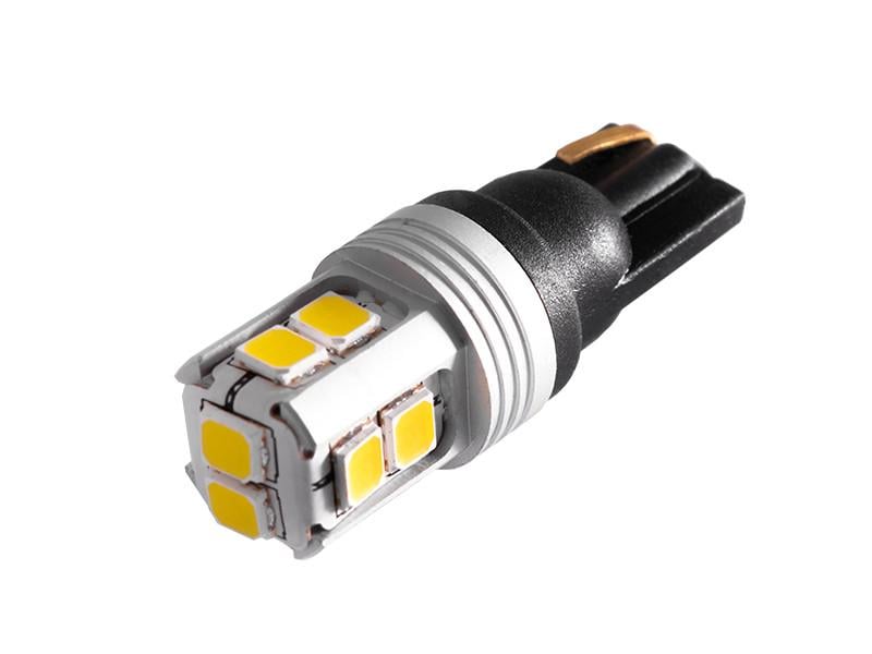 Автолампа светодиодная T10 W5W 12 В SMD2835-10led Белый (2576)
