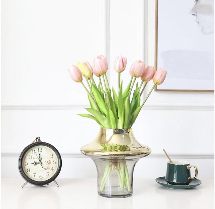 Тюльпан букет Indigo Lux3 головы 2 бутона 40 см Розовый (778-4) - фото 2 Тюльпан букет Indigo Lux3 головы 2 бутона 40 см Розовый (778-4) - фото 2