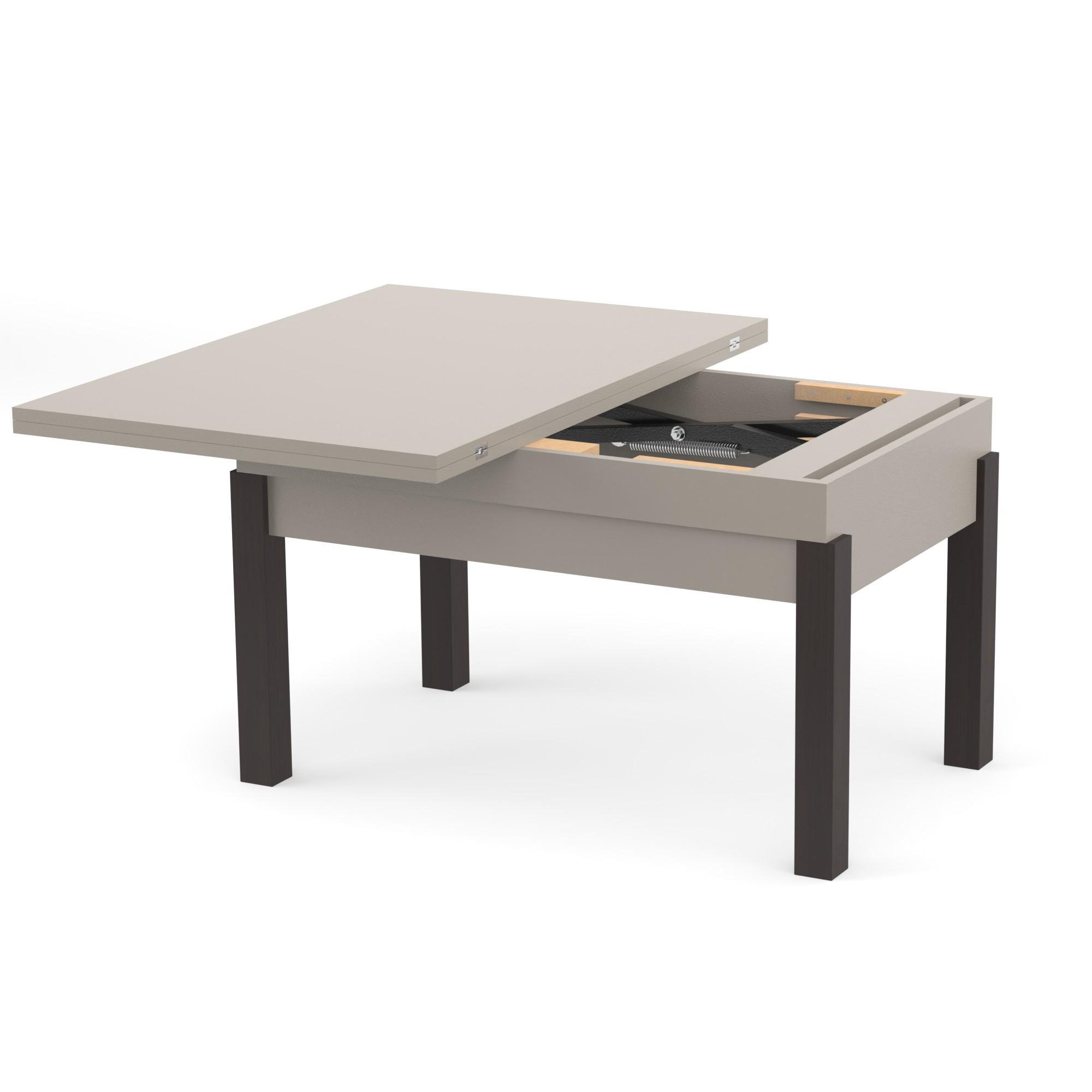 Стол-трансформер Баттер Кашемир/Венге (MBC001201) - фото 3 Стол-трансформер Баттер Кашемир/Венге (MBC001201) - фото 3