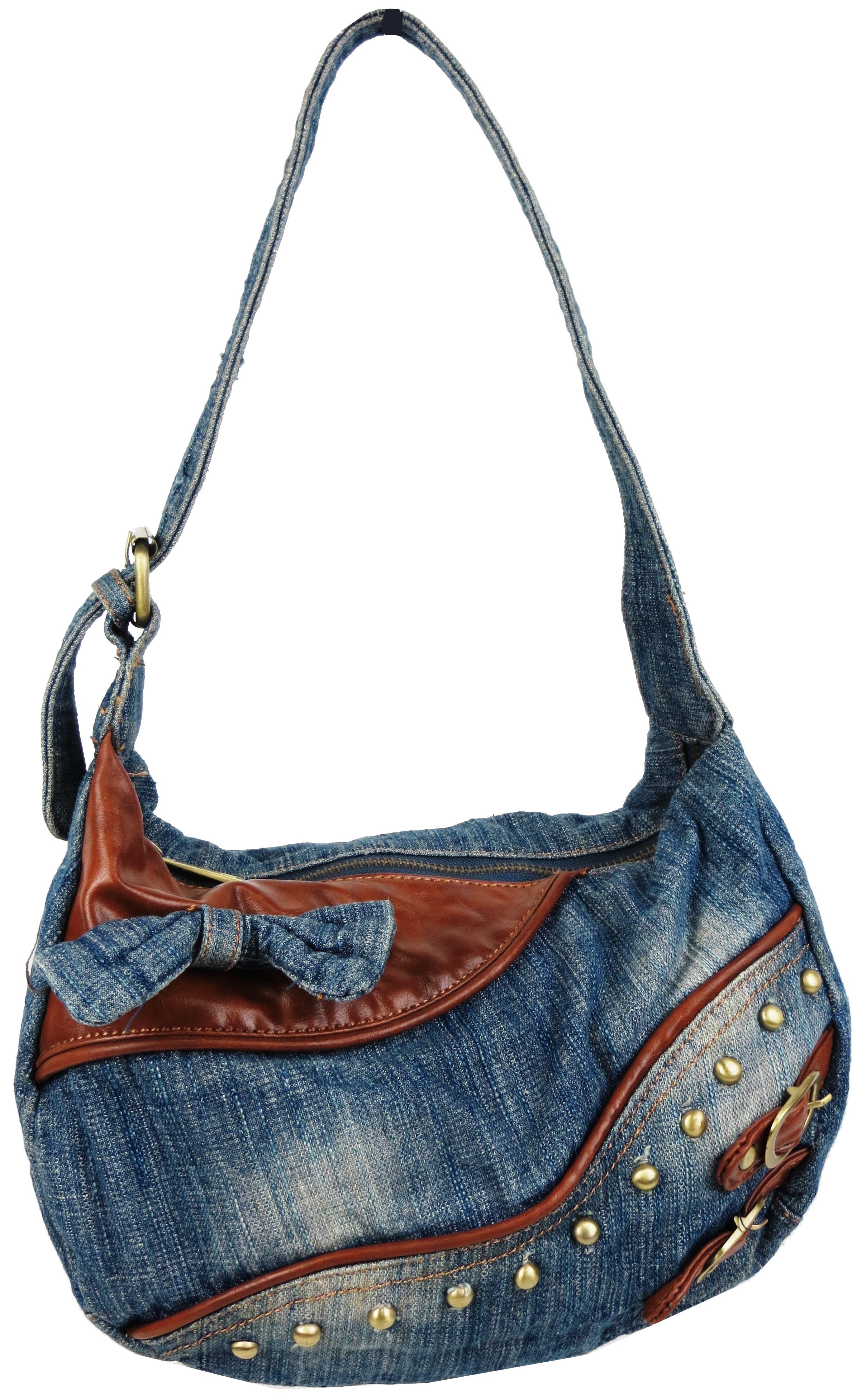 Сумка женская Fashion jeans Синий (Jeans8031 blue)