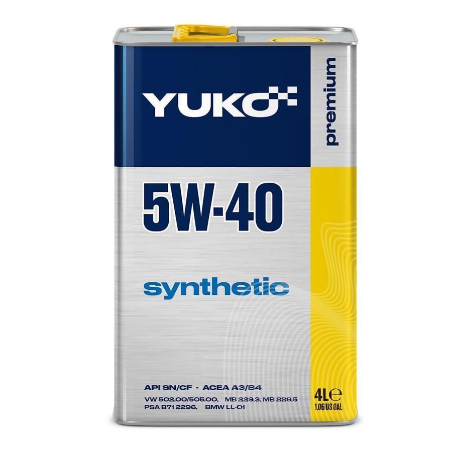 Моторное масло YUKO SYNTHETIC 5W-40 API SN/CF 4 л (21597) Моторное масло YUKO SYNTHETIC 5W-40 API SN/CF 4 л (21597)