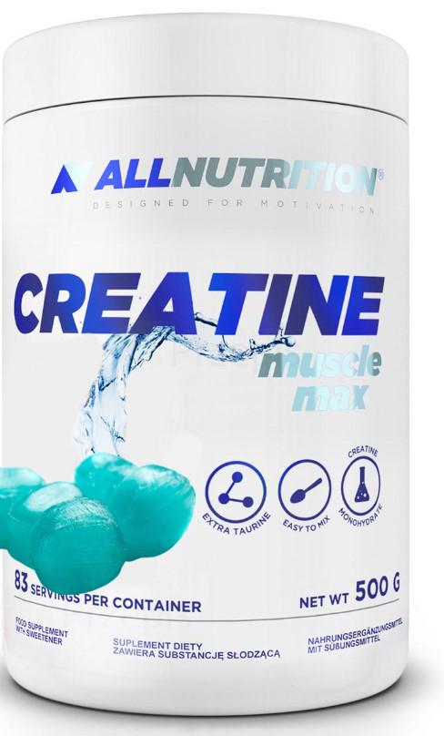Креатин моногидрат AllNutrition Creatine Muscle Max с таурином Ice Candy 500 g