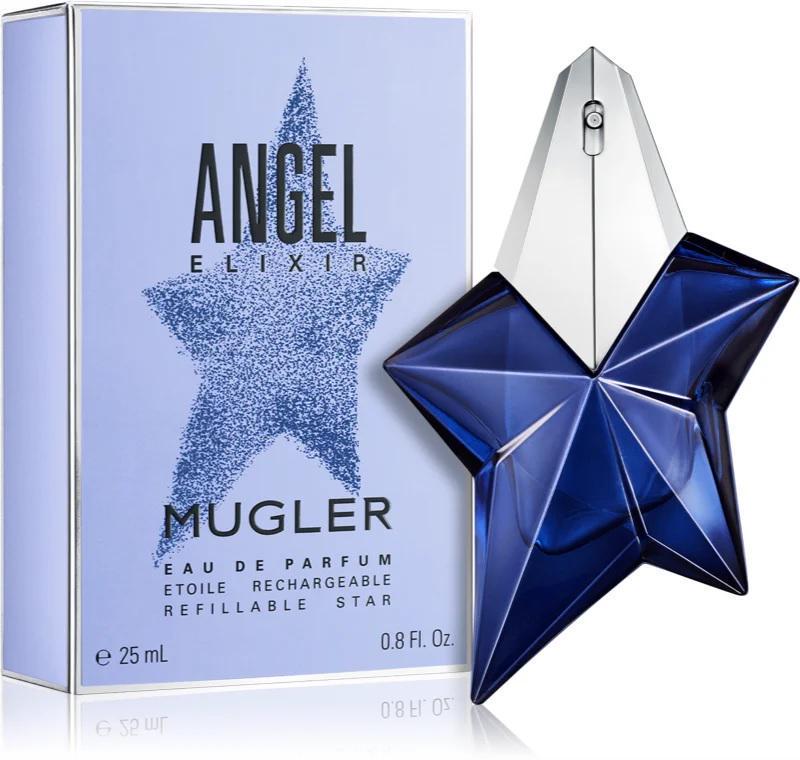 Парфюмированная вода для женщин Mugler Angel elixir 25 мл флакон многоразового использования (381808)